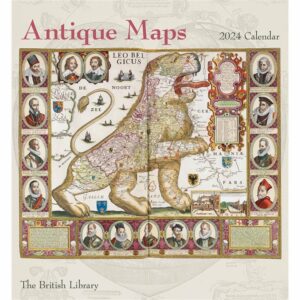 Antique Maps Calendar 2024