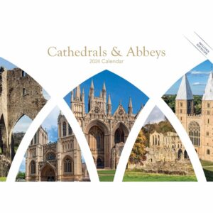 Cathedrals & Abbeys A5 Calendar 2024