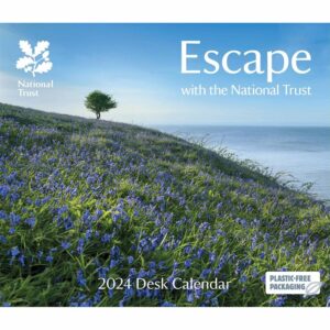 Escape with the National Trust Desk Calendar 2024