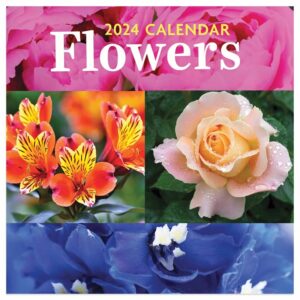 Flowers Mini Calendar 2024