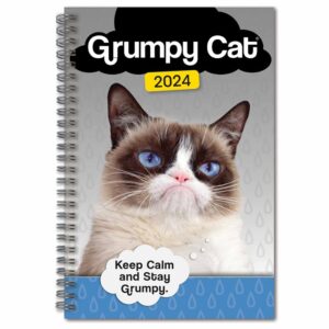 Grumpy Cat A5 Diary 2024