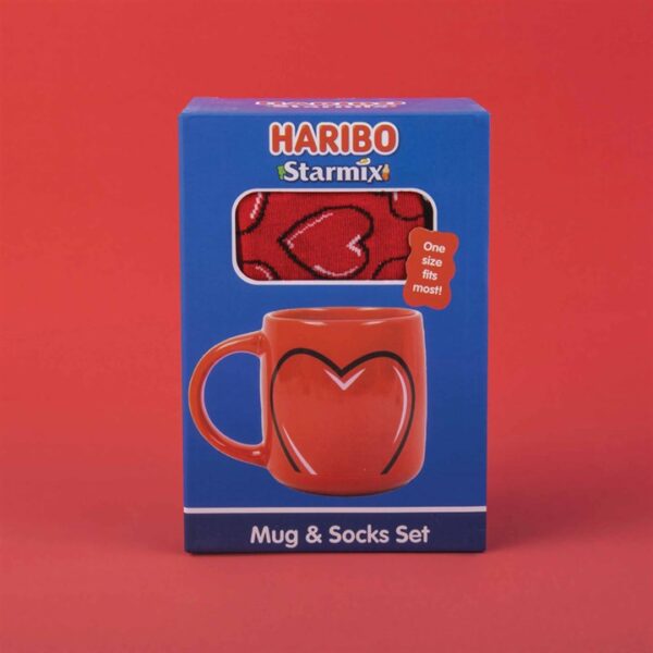 Haribo Heart Mug & Sock Set