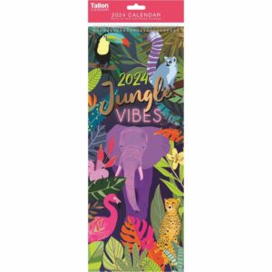 Jungle Vibes Slim Calendar 2024