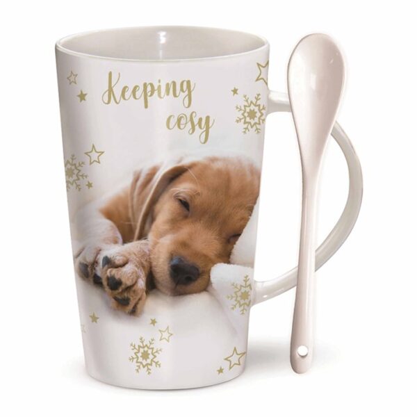 Keeping Cosy Dog Choco Latte Mug