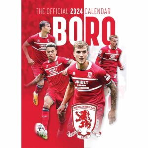 Middlesbrough FC A3 Calendar 2024