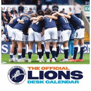 Millwall FC Easel Desk Calendar 2024