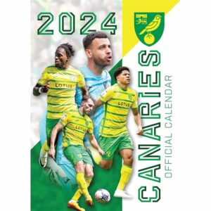 Norwich City FC A3 Calendar 2024