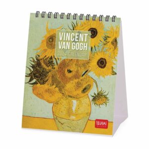 Van Gogh Easel Desk Calendar 2024